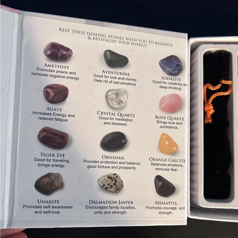 Healing Stones Set with Assorted Colors - Picture 4 of 5